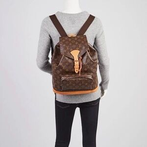 ❤️Beautiful 🥰 Authentic Louis Vuitton Montsouris Backpack Monogram